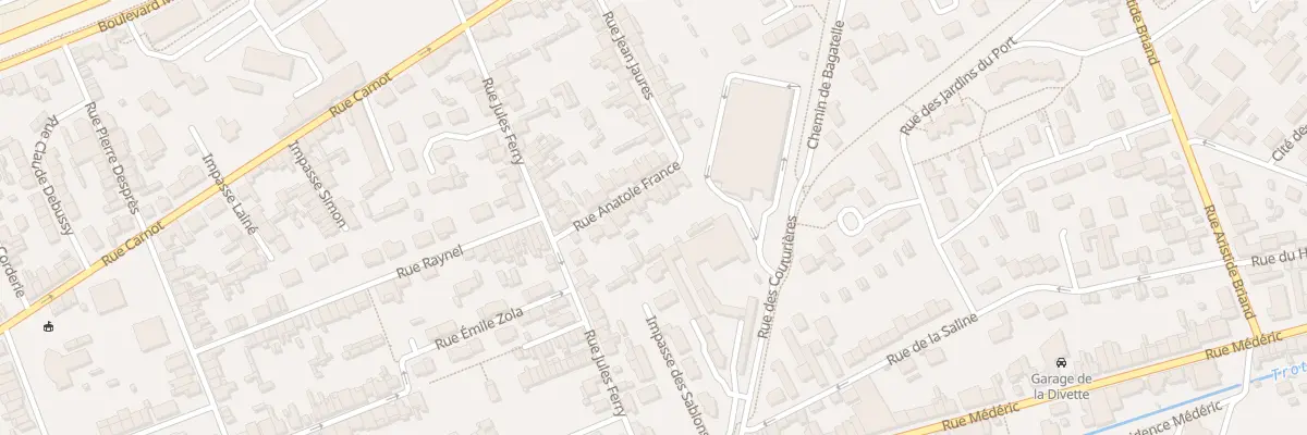 Plan du 10 Rue Anatole France Tourlaville à Cherbourg-en-Cotentin