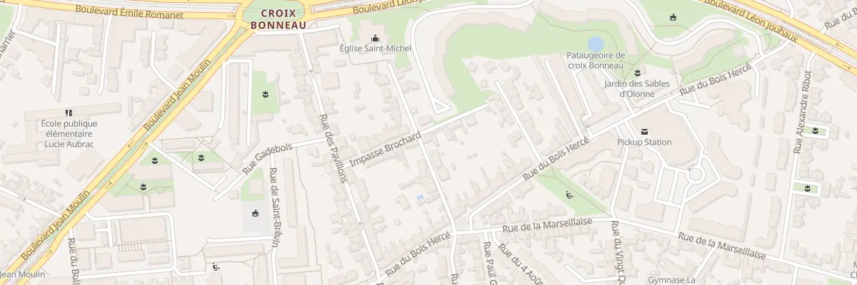 Plan du 9027 Imp Brochard à Nantes