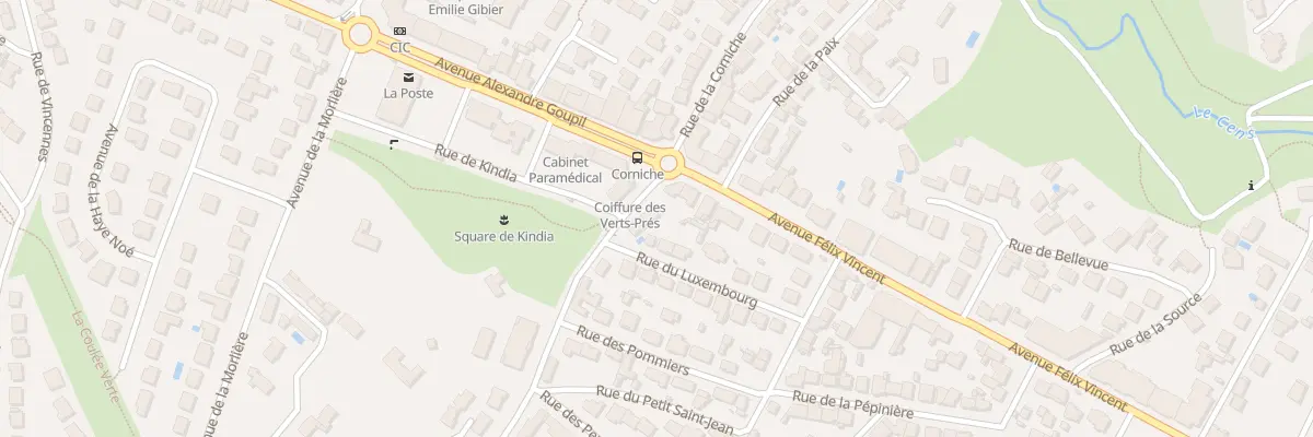 Plan du 3 Rue des Verts Prés à Orvault