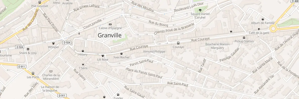 Plan du 58 Rue Couraye à Granville