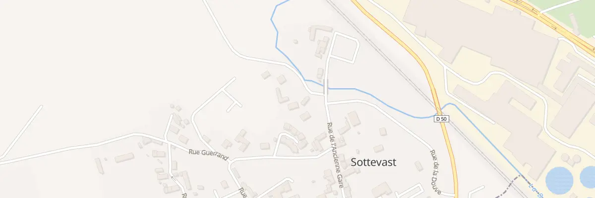 Plan du 13 Rue de la Douve à Sottevast