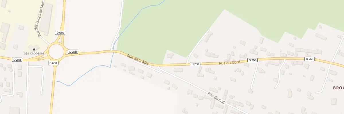 Plan du 96 Rue du Nord-Gouville à Gouville-sur-Mer