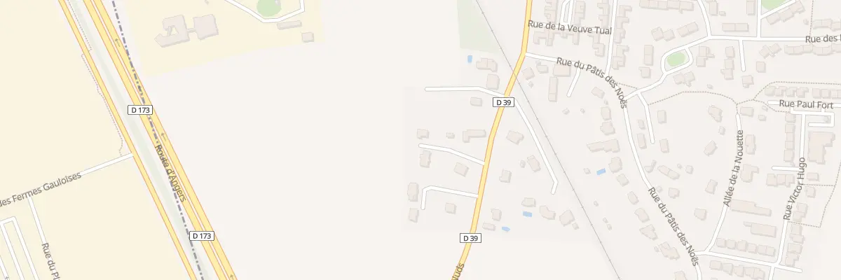 Plan du 50T Rue du Pâtis des Noës à Saint-Armel