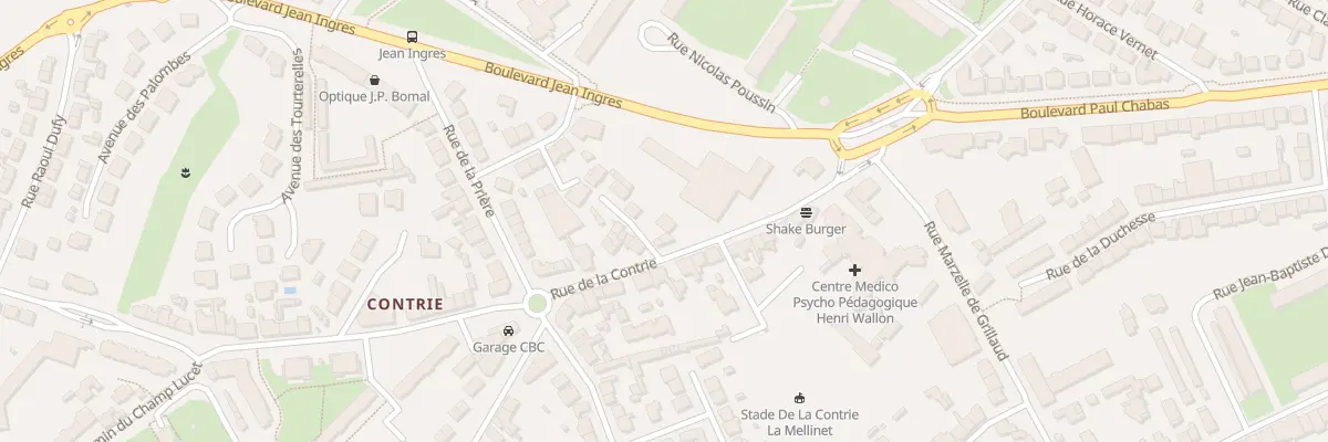 Plan du 20 Rue de la Contrie à Nantes