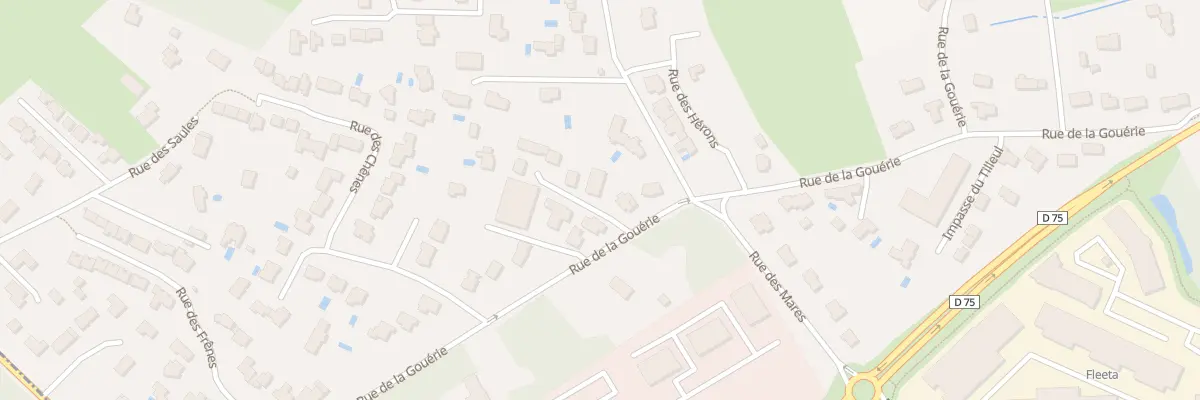 Plan du 2A Imp des Érables à Treillières
