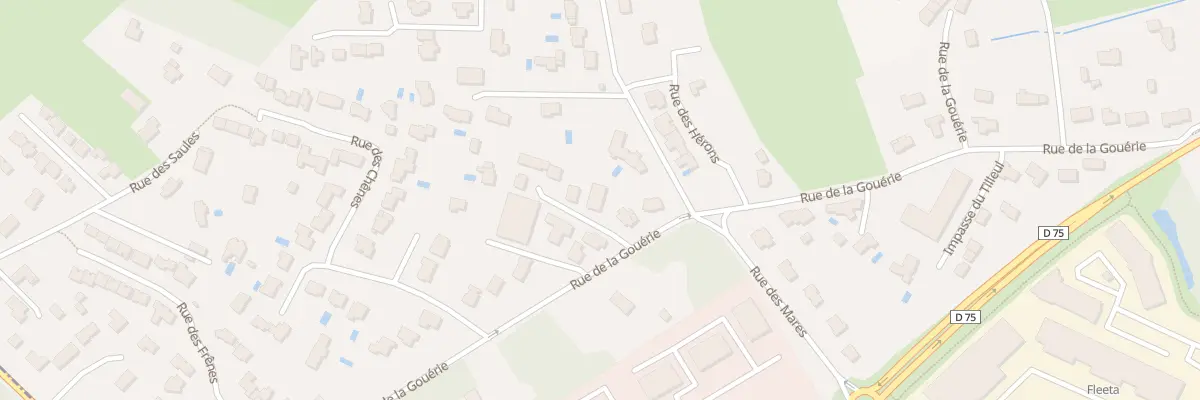 Plan du 2B Imp des Érables à Treillières