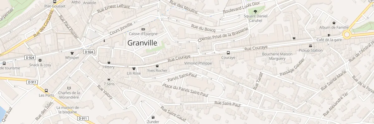 Plan du 54 Rue Couraye à Granville