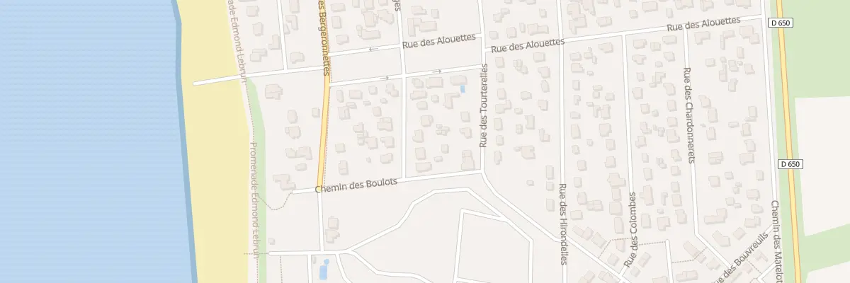 Plan du 37 Rue des Mésanges à Pirou