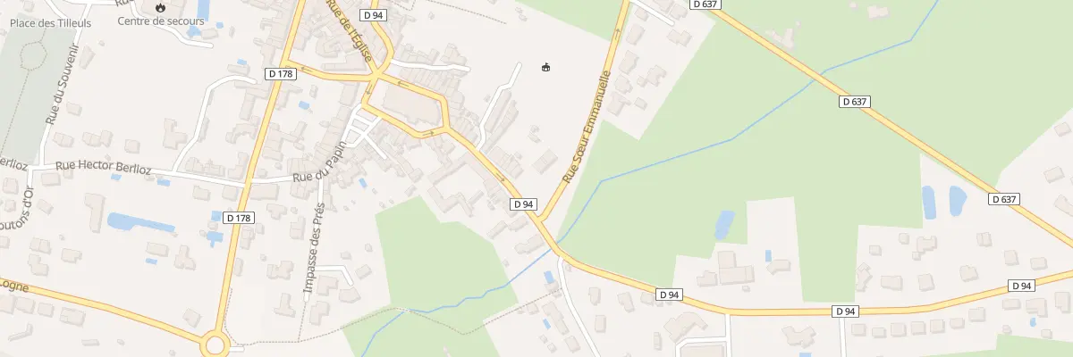 Plan du 19 Rue du Puits Neuf à Legé