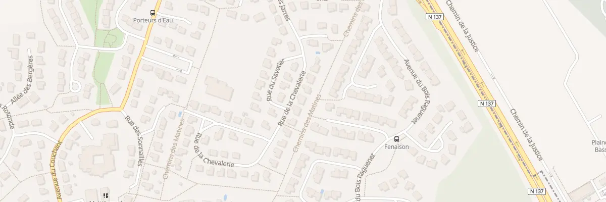 Plan du 7 Rue de la Chevalerie à Orvault
