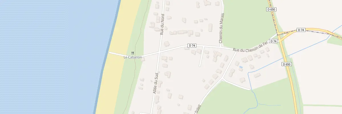Plan du 19 Rte du Chemin de Fer Anneville à Gouville-sur-Mer