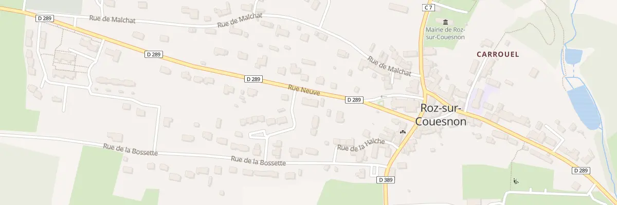 Plan du 3 Rue Neuve à Roz-sur-Couesnon
