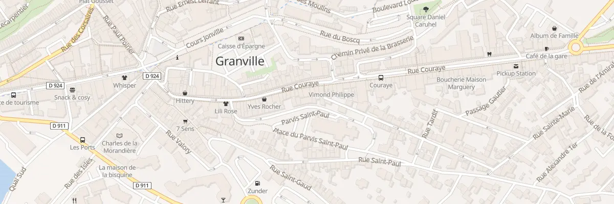 Plan du 33 Rue Charles Guillebot à Granville