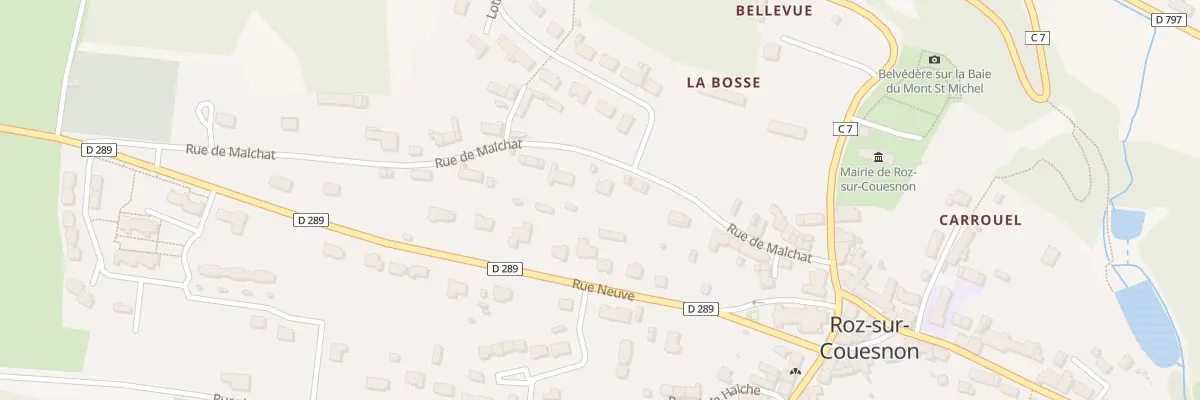 Plan du 15 Rue de Malchat à Roz-sur-Couesnon