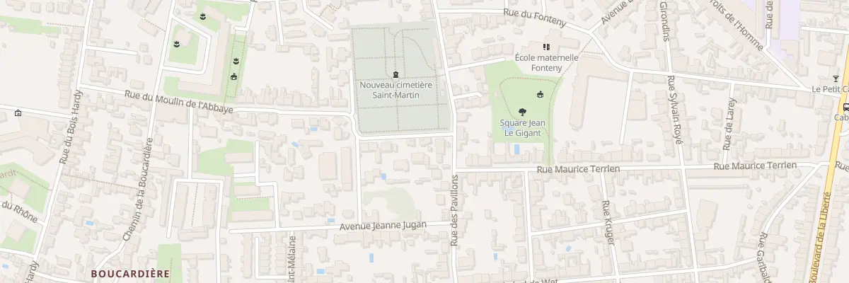 Plan du 3B Rue du Moulin de l’Abbaye à Nantes