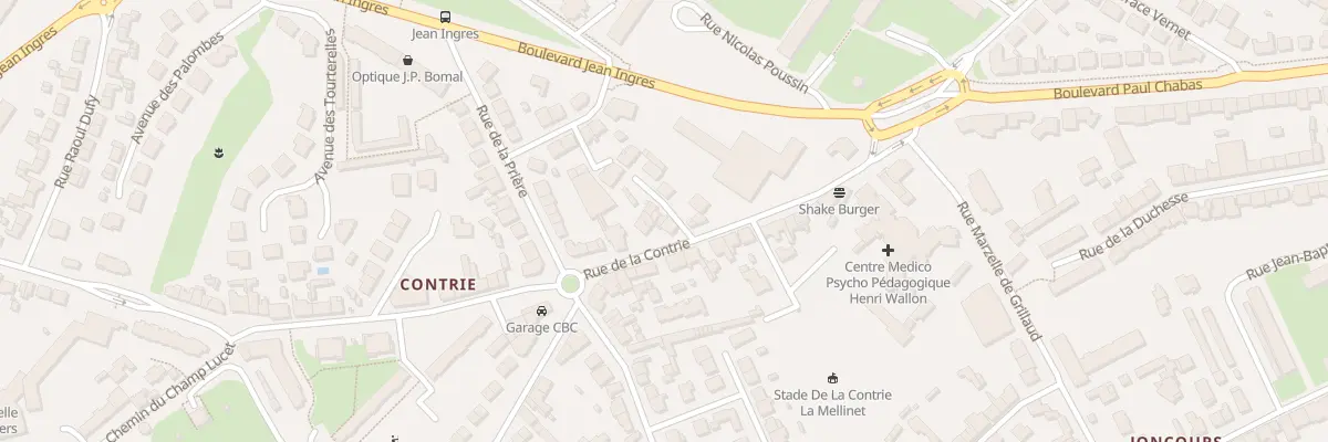 Plan du 28 Rue de la Contrie à Nantes