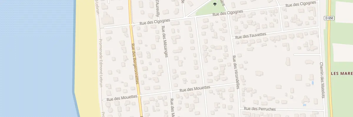 Plan du 9 Rue des Mésanges à Pirou