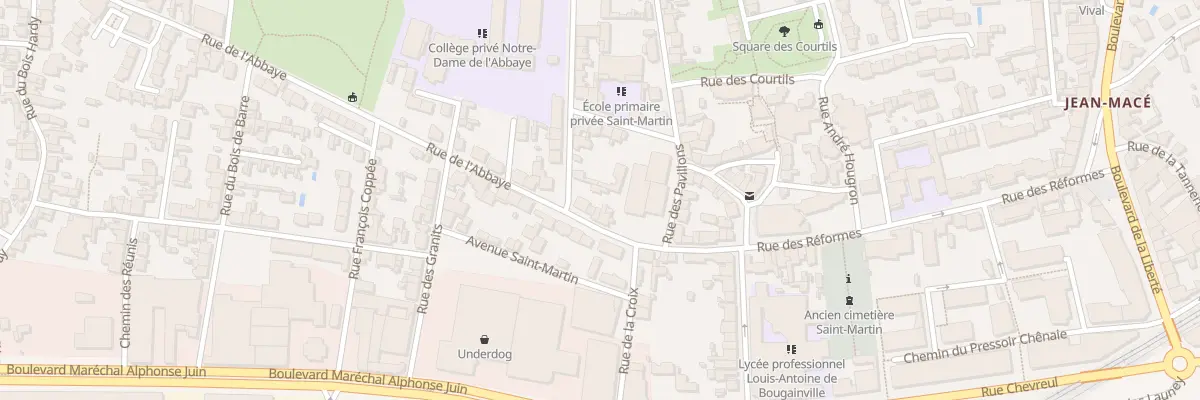 Plan du 24B Rue de l’Abbaye à Nantes
