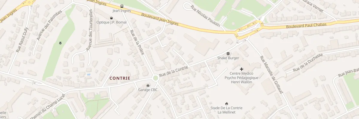 Plan du 28B Rue de la Contrie à Nantes