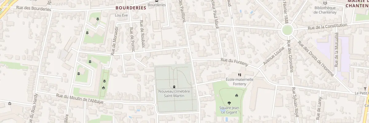 Plan du 61 Rue des Pavillons à Nantes