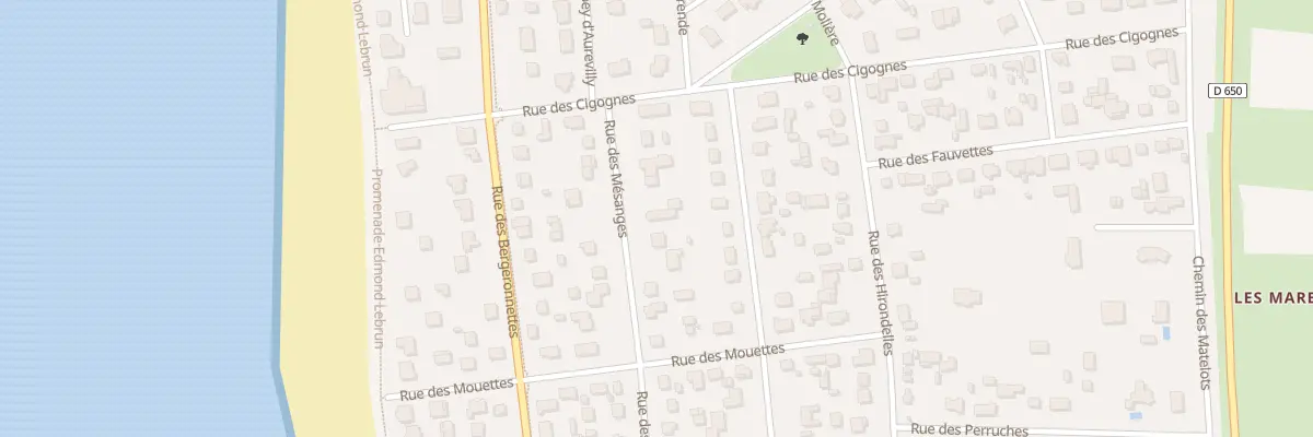 Plan du 7 Rue des Mésanges à Pirou
