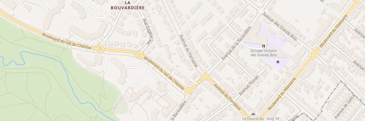 Plan du 31 Av du Parnasse à Saint-Herblain