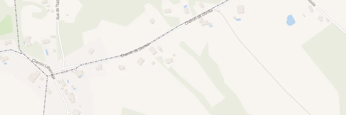 Plan du 320 Che de Dorrea à Ahetze