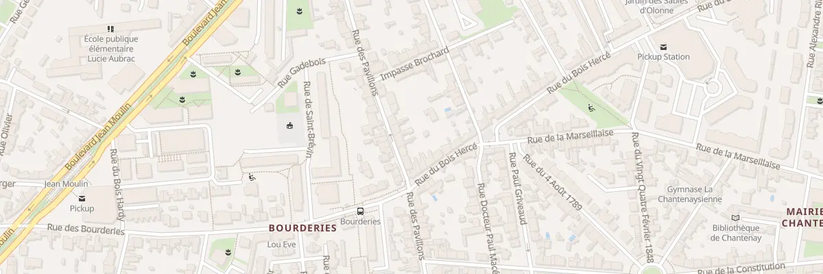 Plan du 130 Rue des Pavillons à Nantes