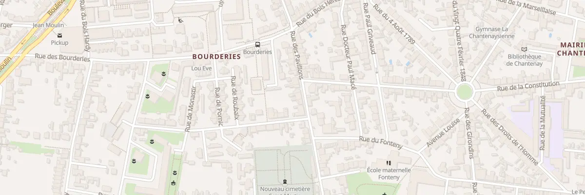 Plan du 75 Rue des Pavillons à Nantes