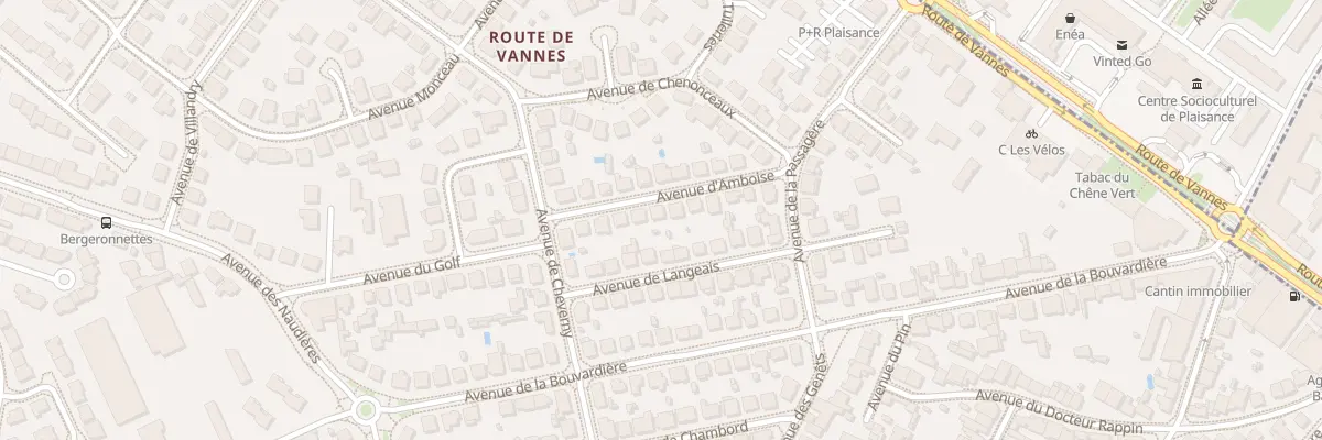 Plan du 13 Av d’Amboise à Saint-Herblain