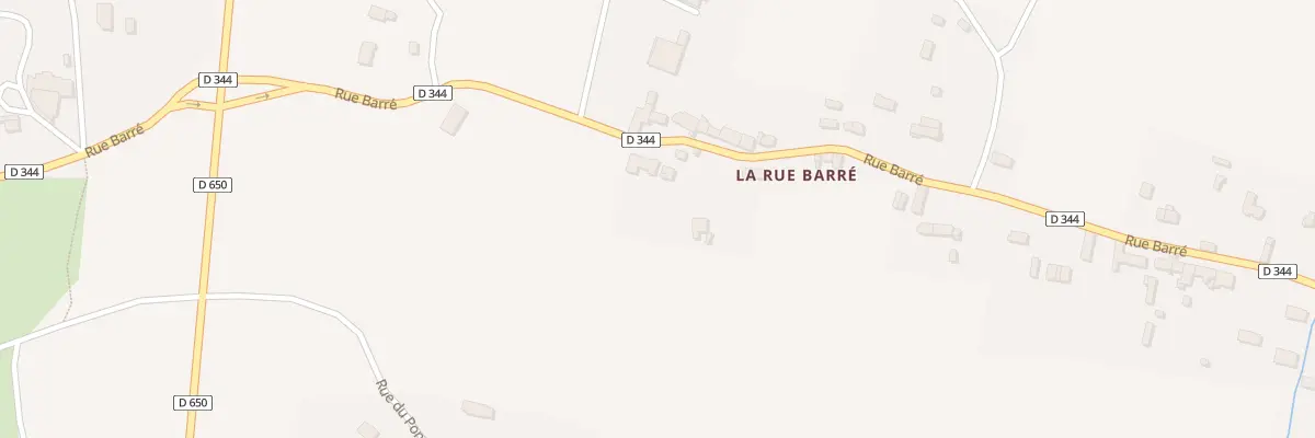 Plan du 80 Rue Barré à Gouville-sur-Mer