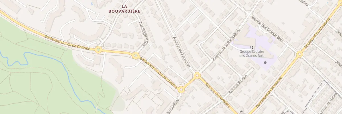 Plan du 33 Av du Parnasse à Saint-Herblain