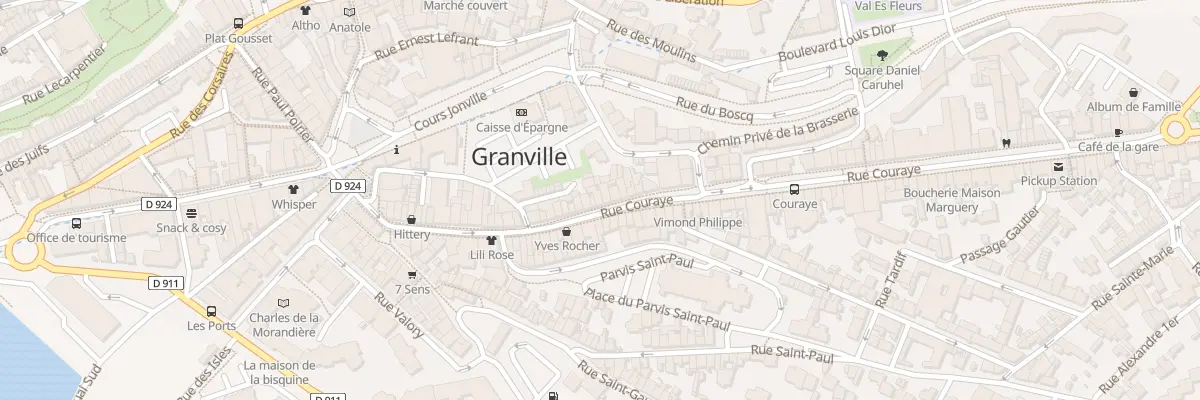 Plan du 51 Rue Couraye à Granville