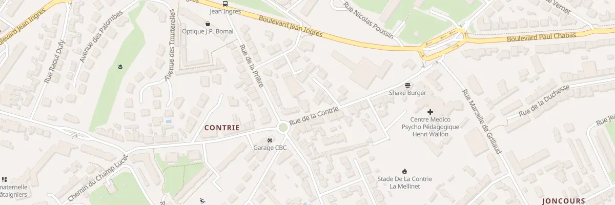 Plan du 34 Rue de la Contrie à Nantes