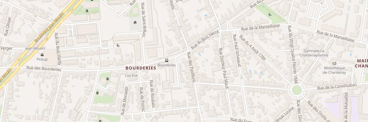Plan du 89 Rue des Pavillons à Nantes