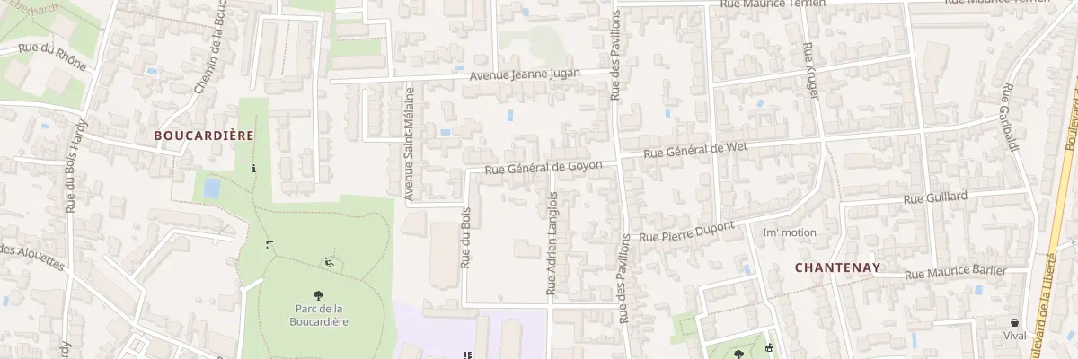 Plan du 11 Rue Gen de Goyon à Nantes