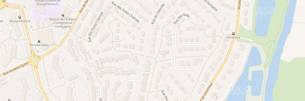 Plan du 42 Rue de Clairville à Cesson-Sévigné