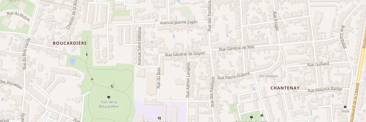 Plan du 39 Rue Adrien Langlois à Nantes