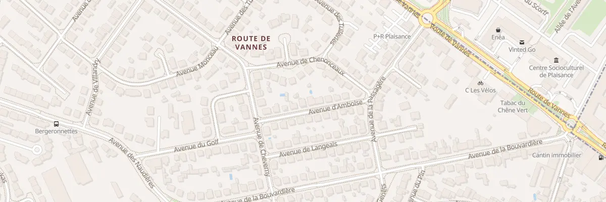 Plan du 14 Av d’Amboise à Saint-Herblain