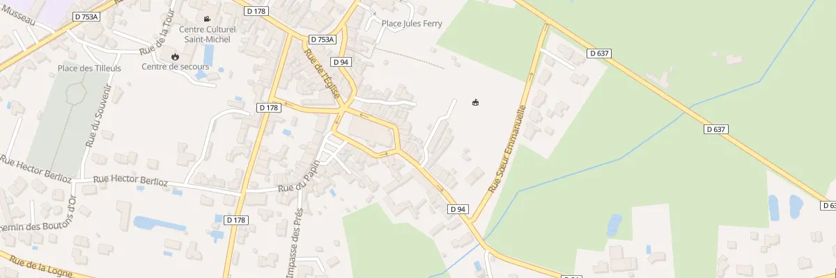 Plan du 3 Rue du Puits Neuf à Legé
