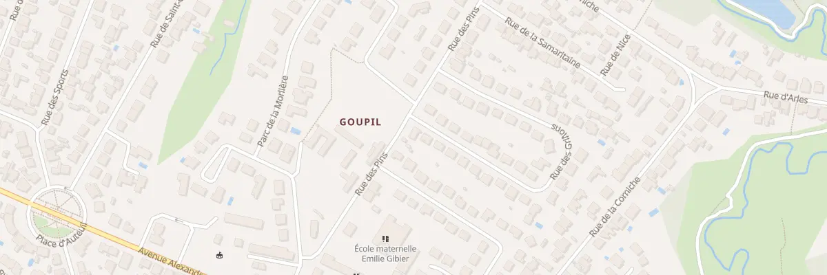 Plan du 1 Rue des Grillons à Orvault