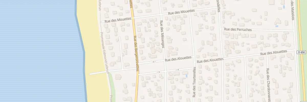 Plan du 32 Rue des Mésanges à Pirou