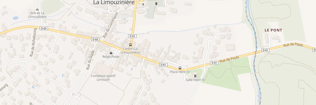 Plan du 6 Rue Charles de Gaulle à La Limouzinière