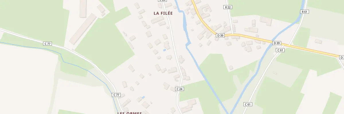 Plan du 13B La Filée à Saffré