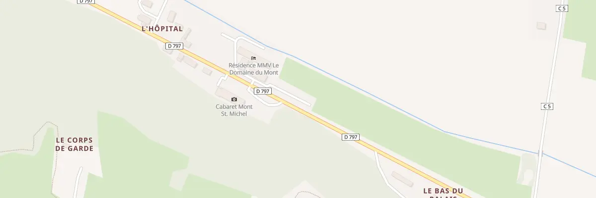 Plan du 9000 Piece de l’Hopital à Roz-sur-Couesnon