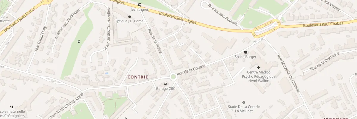 Plan du 36 Rue de la Contrie à Nantes