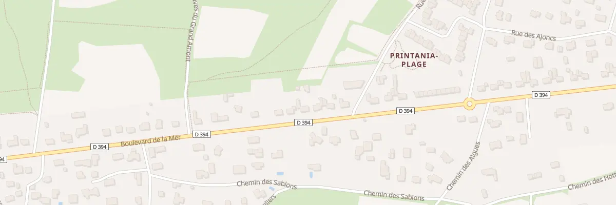 Plan du 566 Bd de la Mer à Créances
