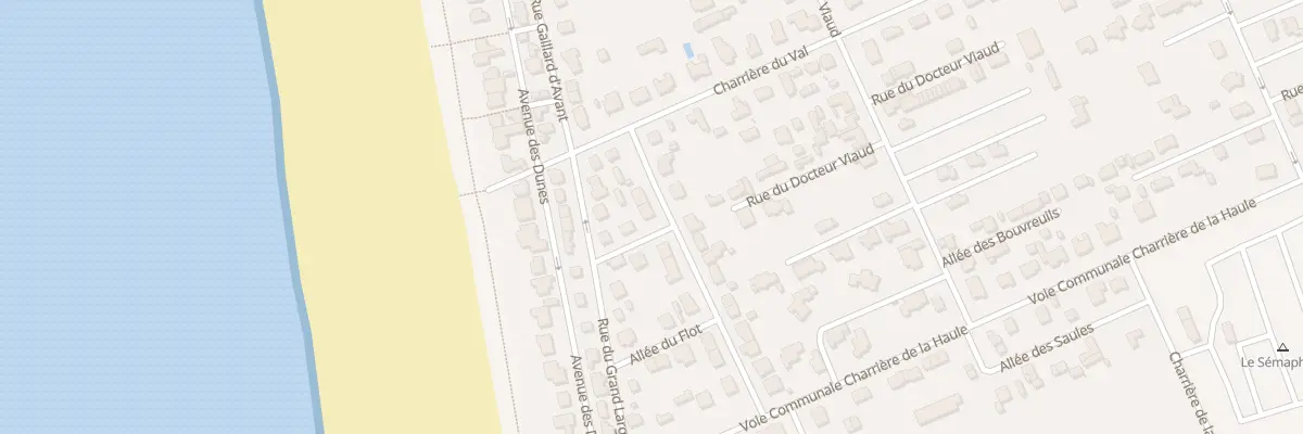 Plan du 4 Rue d’Artimon à Agon-Coutainville