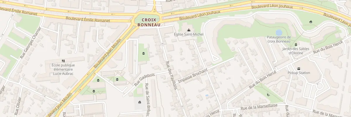Plan du 152 Rue des Pavillons à Nantes