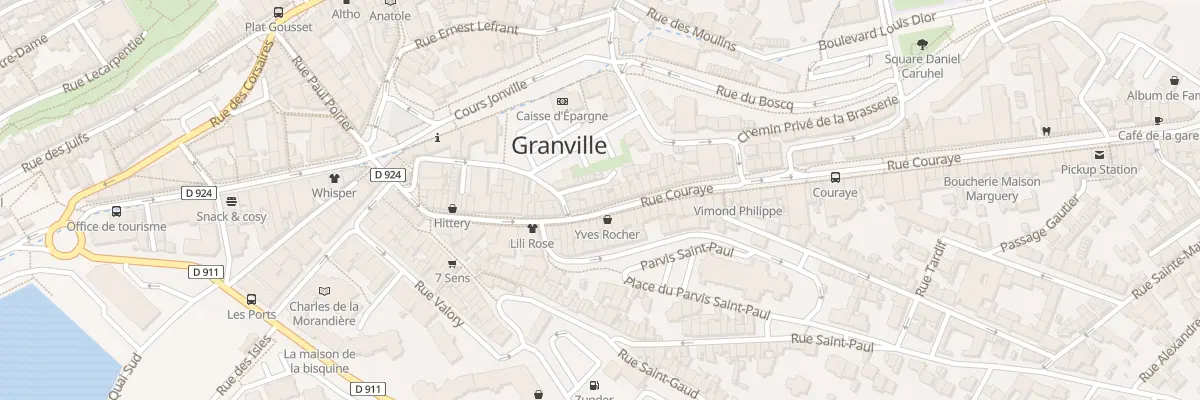 Plan du 39 Rue Couraye à Granville